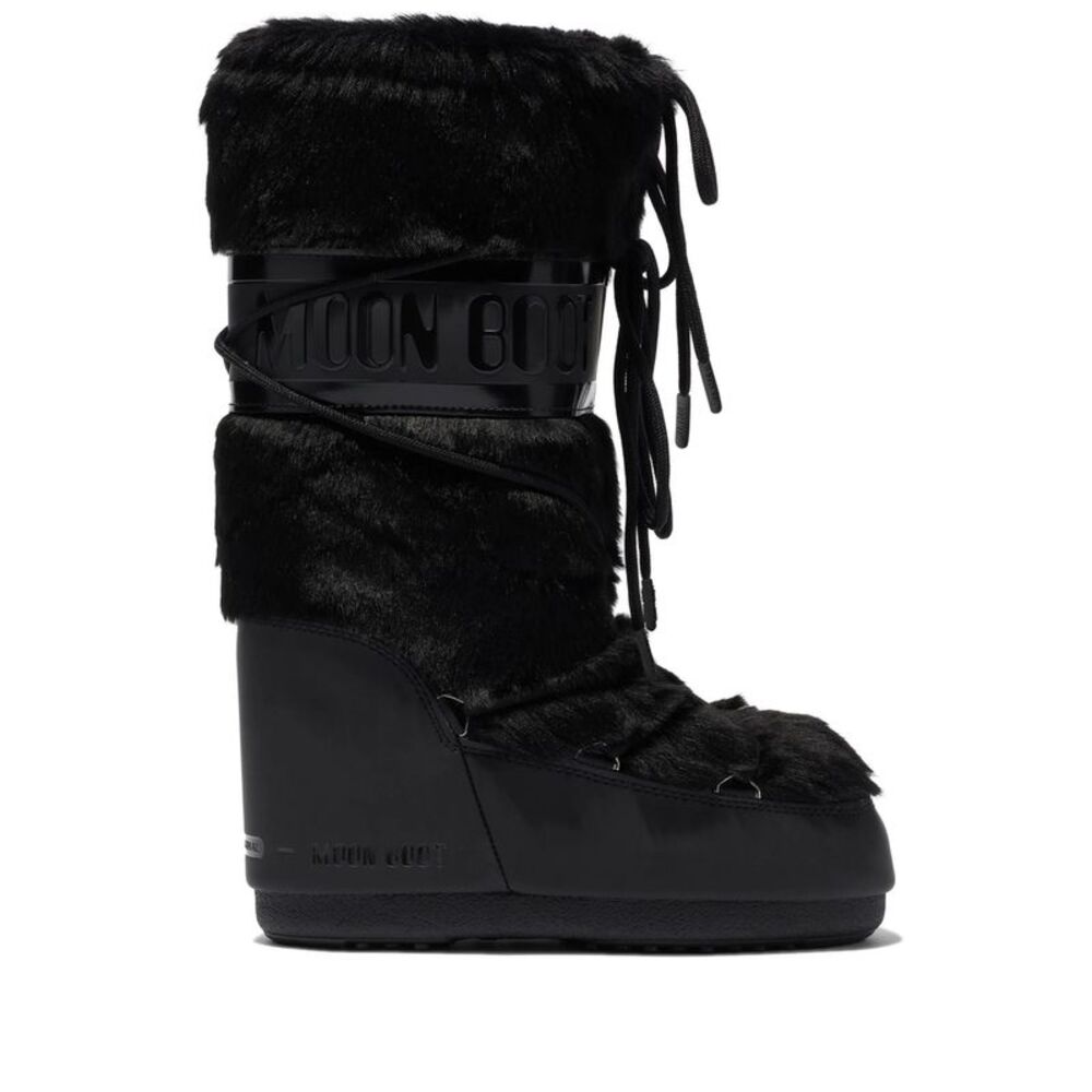 Moon Boot Black Boots Men